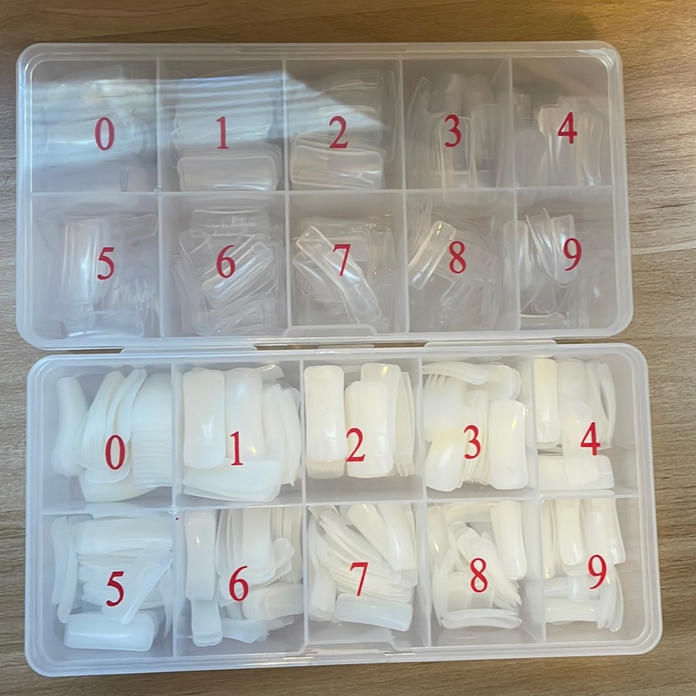 Acrylic nail tips